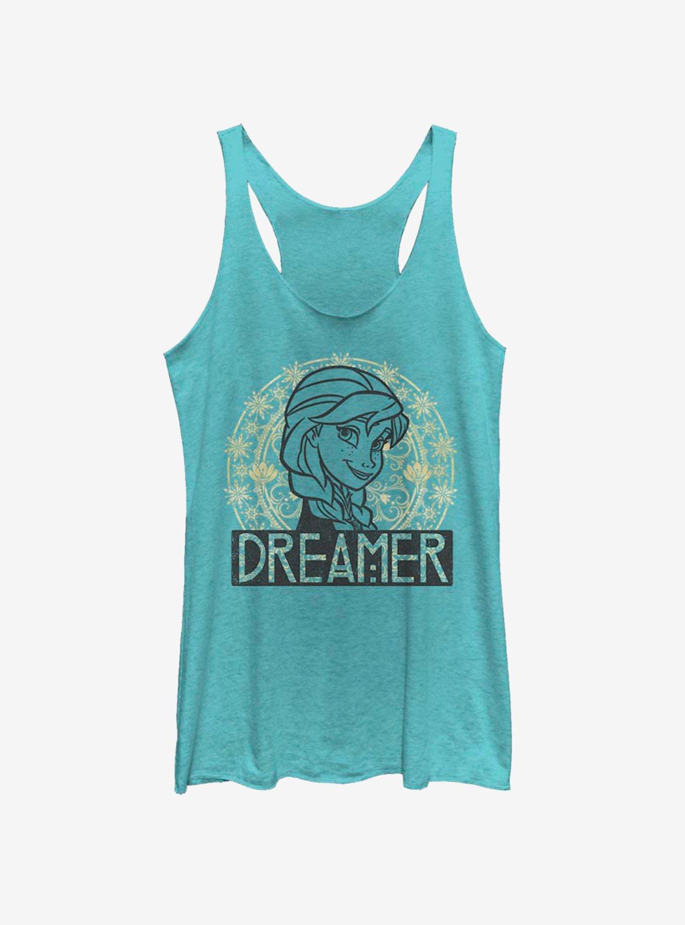 Disney Frozen Dreaming Anna Girls Tank, TAHI BLUE, hi-res