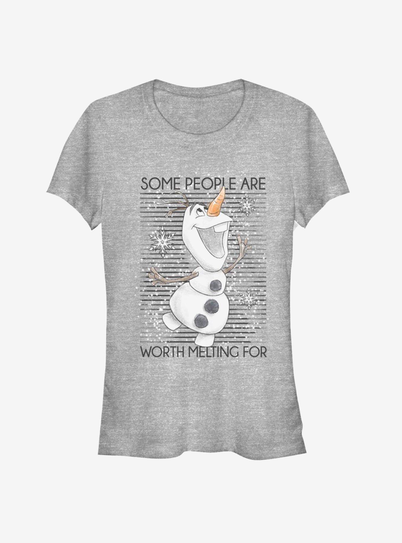 Disney Frozen Worth Melting Girls T-Shirt