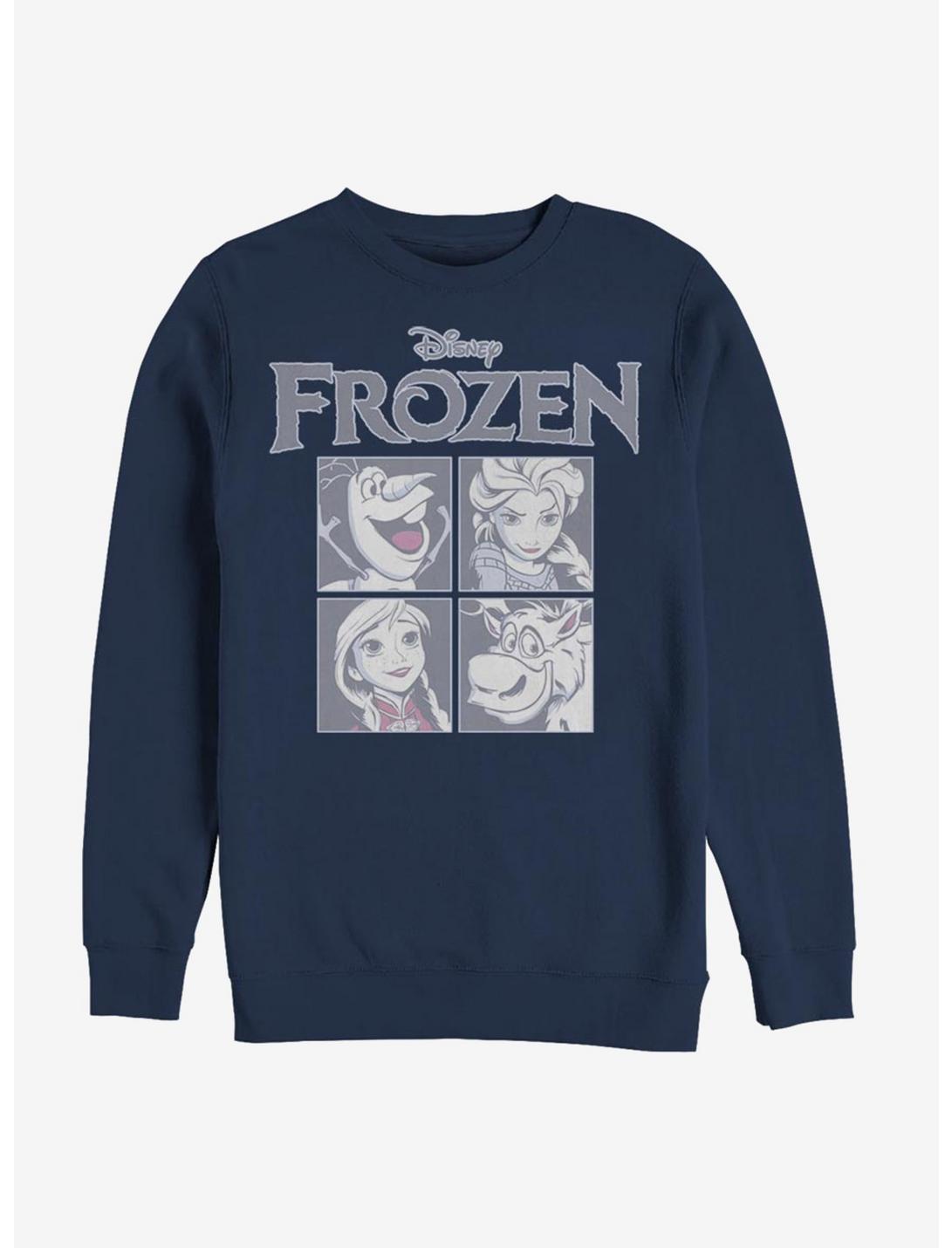 Disney Frozen Ice Cubes Sweatshirt, NAVY, hi-res