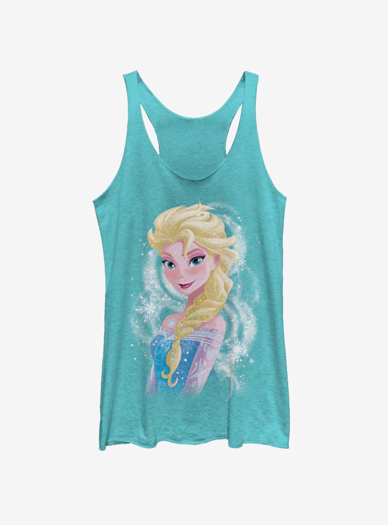 Disney Frozen Elsa Swirl Girls Tank