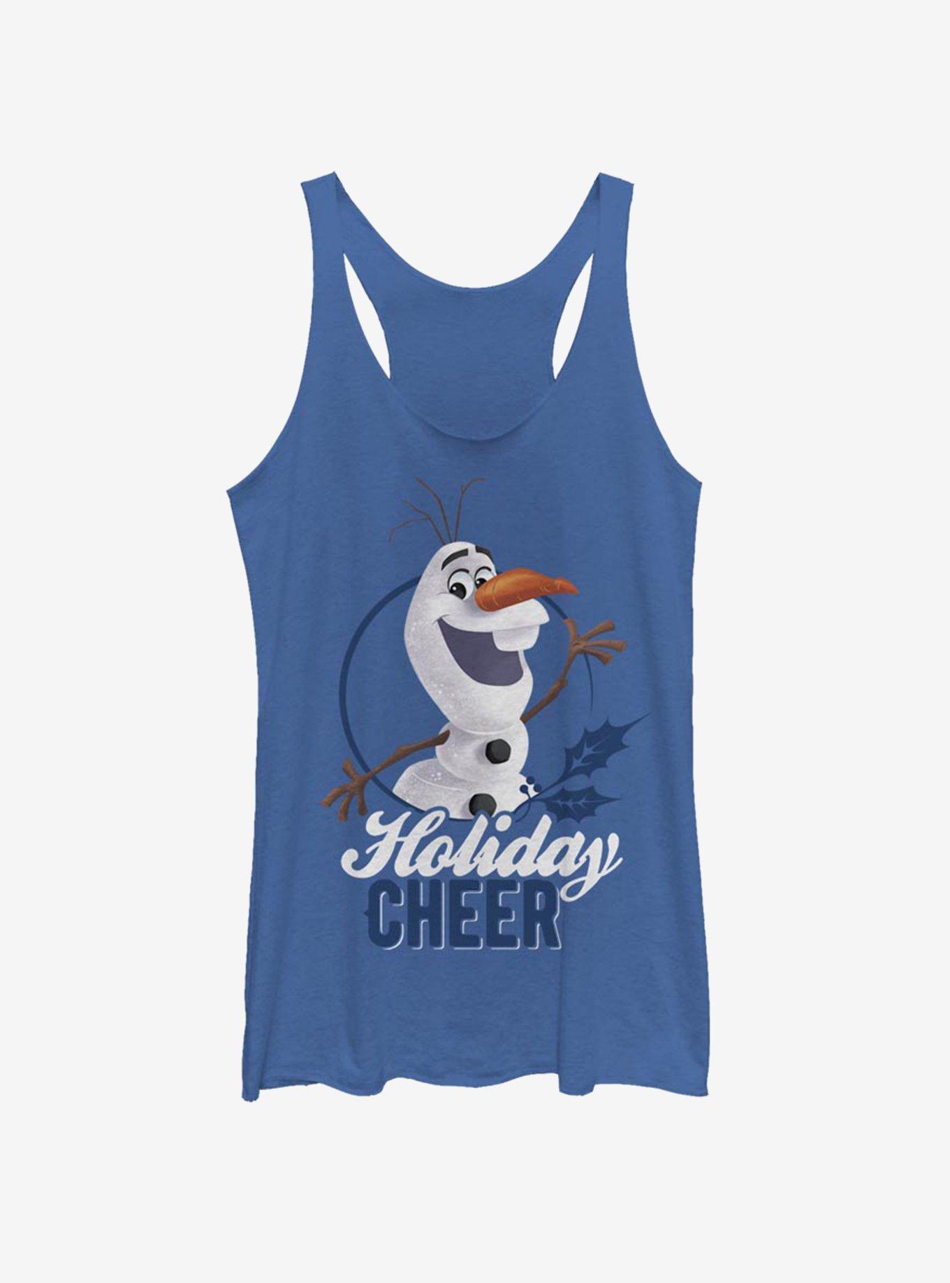 Disney Frozen Holiday Cheer Girls Tank, ROY HTR, hi-res