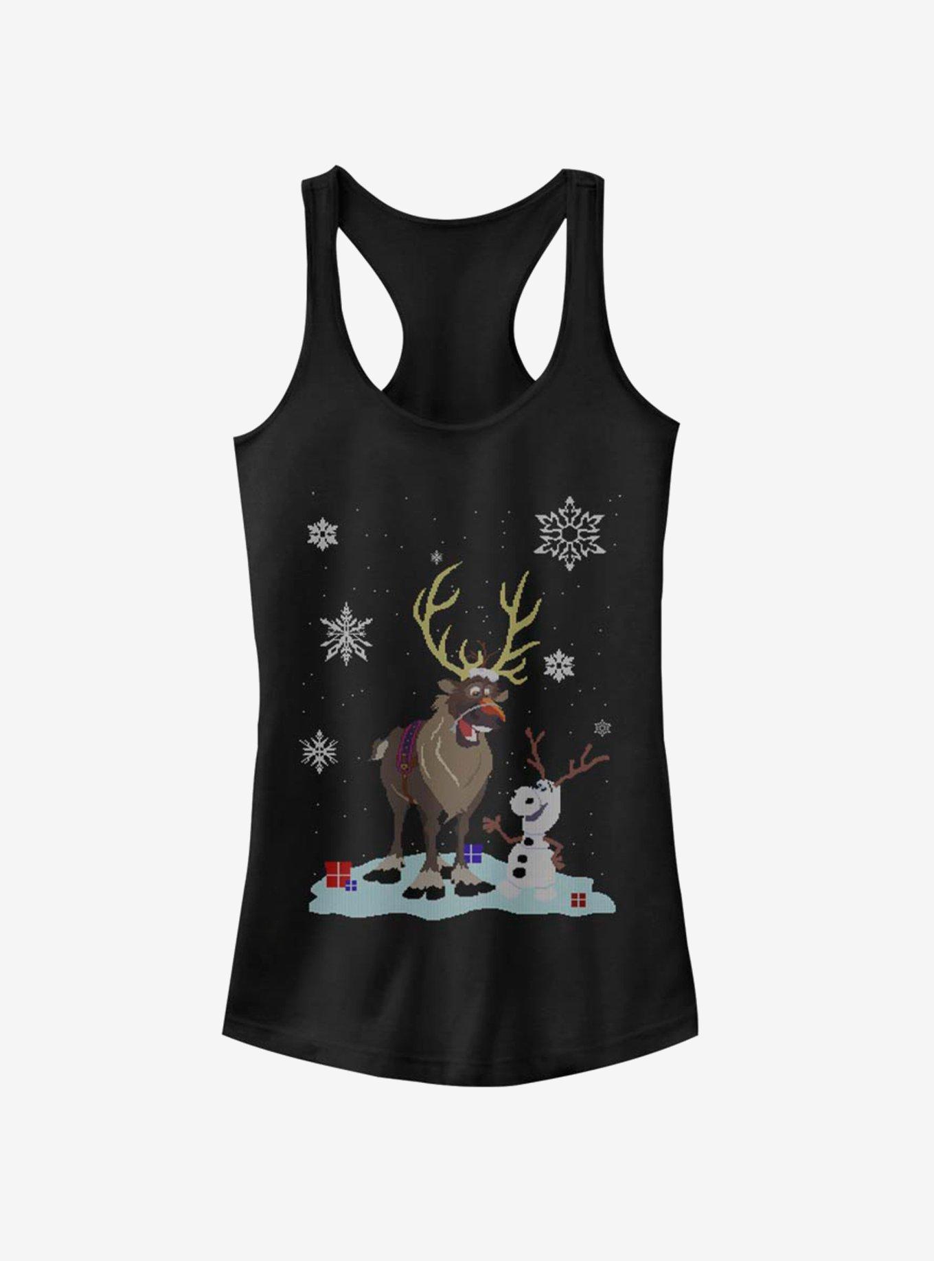 Disney Frozen Snow Clones Girls Tank, BLACK, hi-res