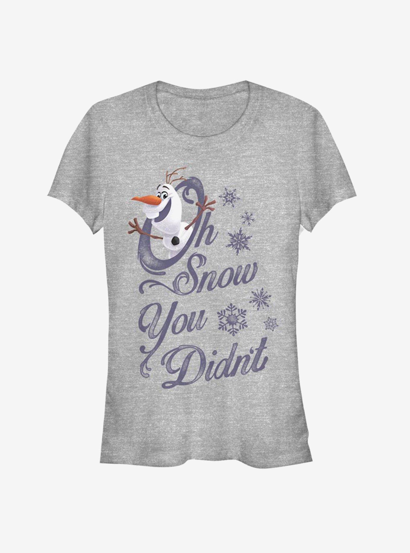 Disney Frozen Oh Snow Girls T-Shirt, ATH HTR, hi-res