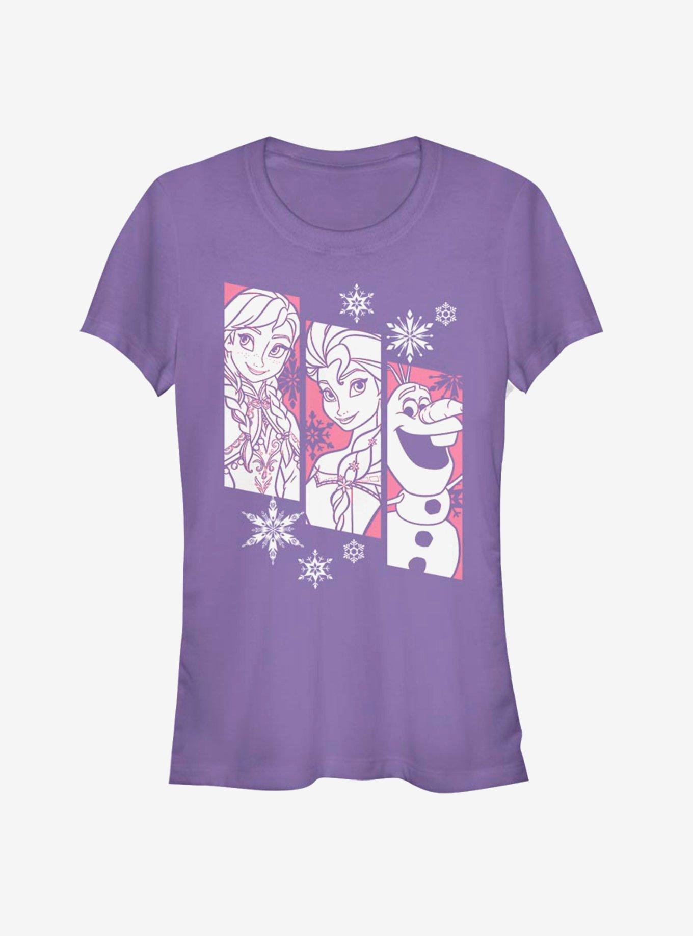 Disney Frozen Snow Trio Girls T-Shirt, , hi-res