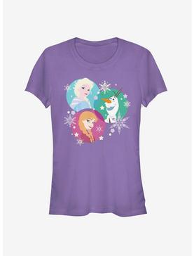 Disney Frozen Tri-Sphere Snow Girls T-Shirt, , hi-res