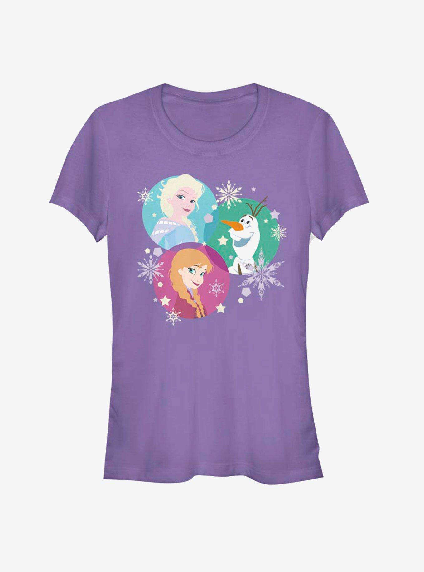 Disney Frozen Tri-Sphere Snow Girls T-Shirt, , hi-res