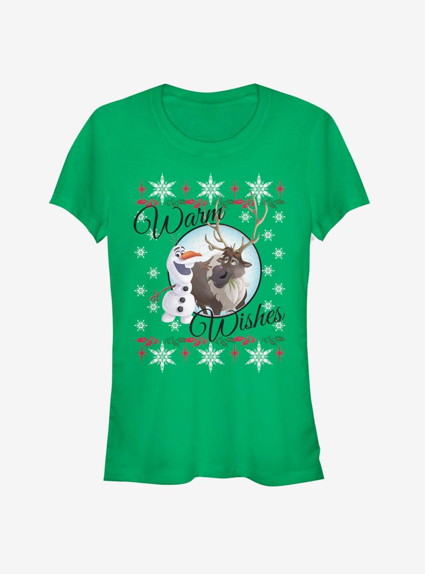 Disney Frozen Winter Wishes Girls T-Shirt, KELLY, hi-res