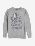 Disney Frozen Oh Snow Sweatshirt, ATH HTR, hi-res
