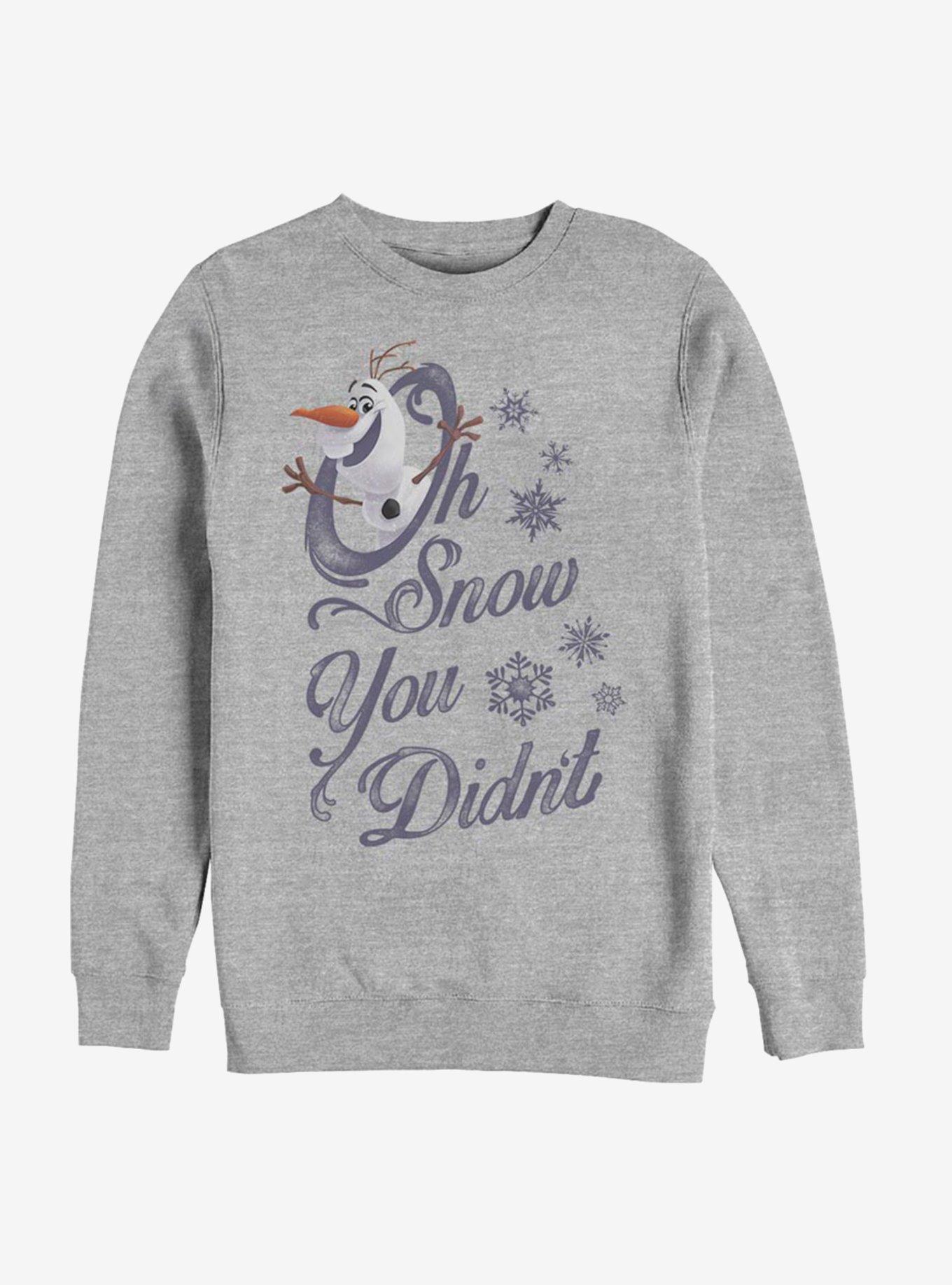 Disney Frozen Oh Snow Sweatshirt, , hi-res
