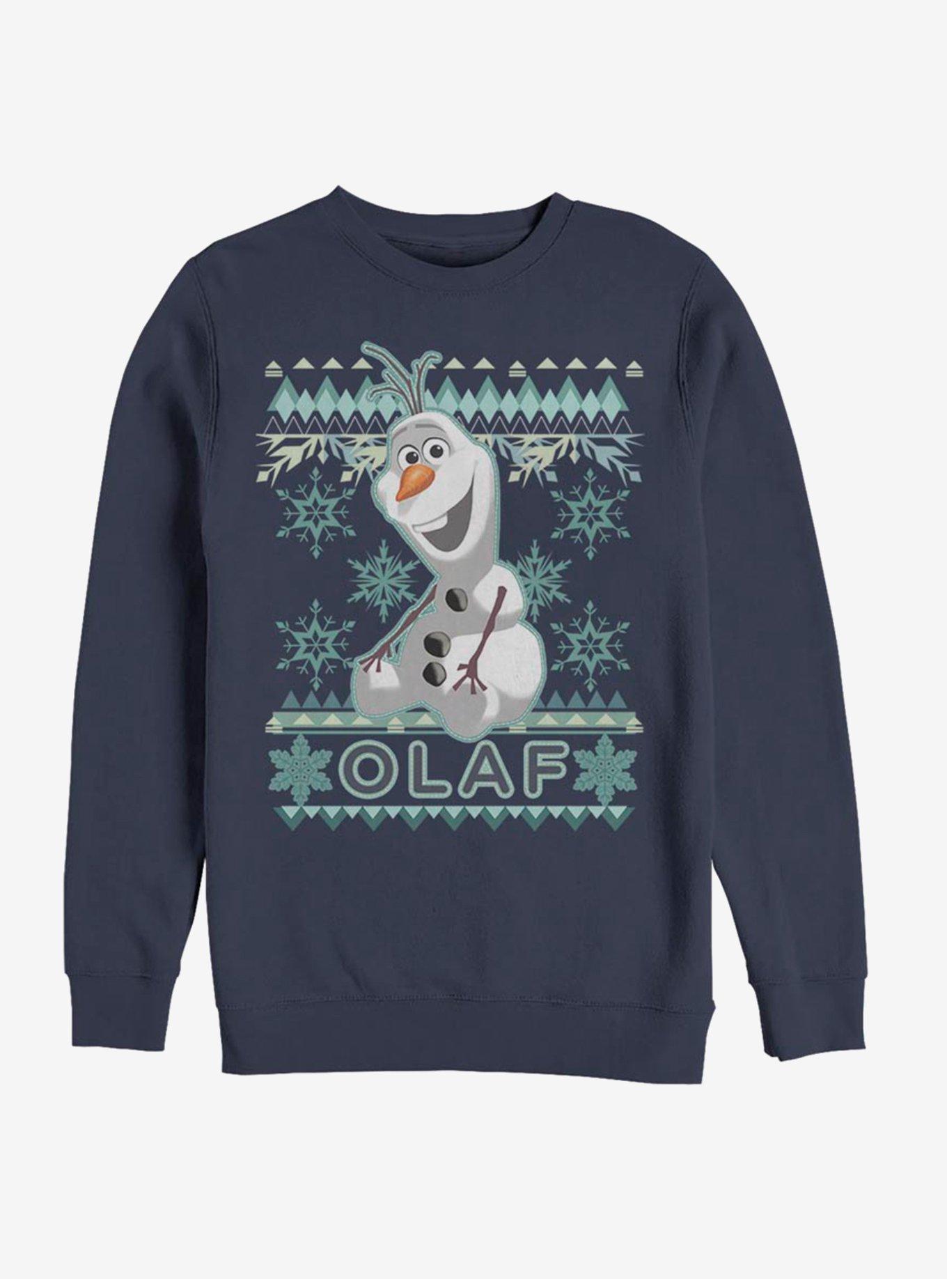 Disney Frozen Fade X-Mas Sweatshirt, NAVY, hi-res