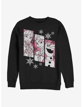 Disney Frozen Snow Trio Sweatshirt, , hi-res