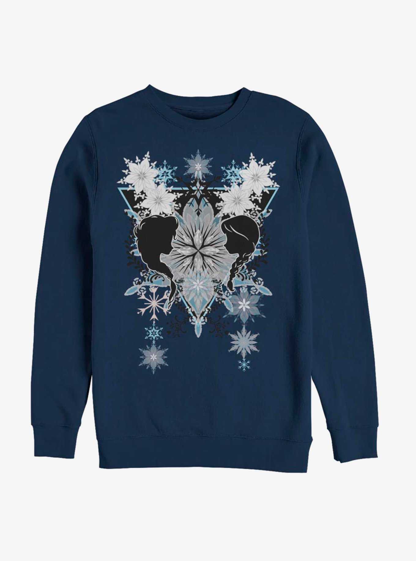 Disney Frozen Snowflake Boho Sweatshirt, , hi-res