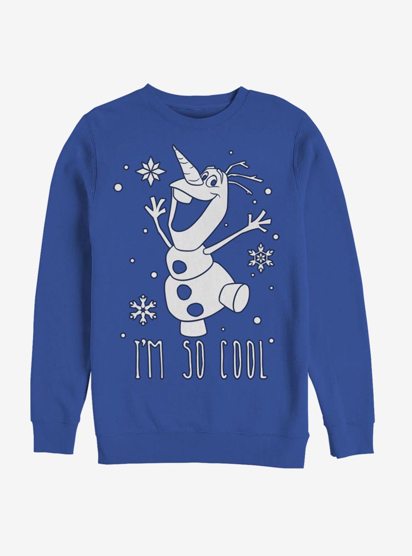 Disney Frozen So Cool Sweatshirt, ROYAL, hi-res