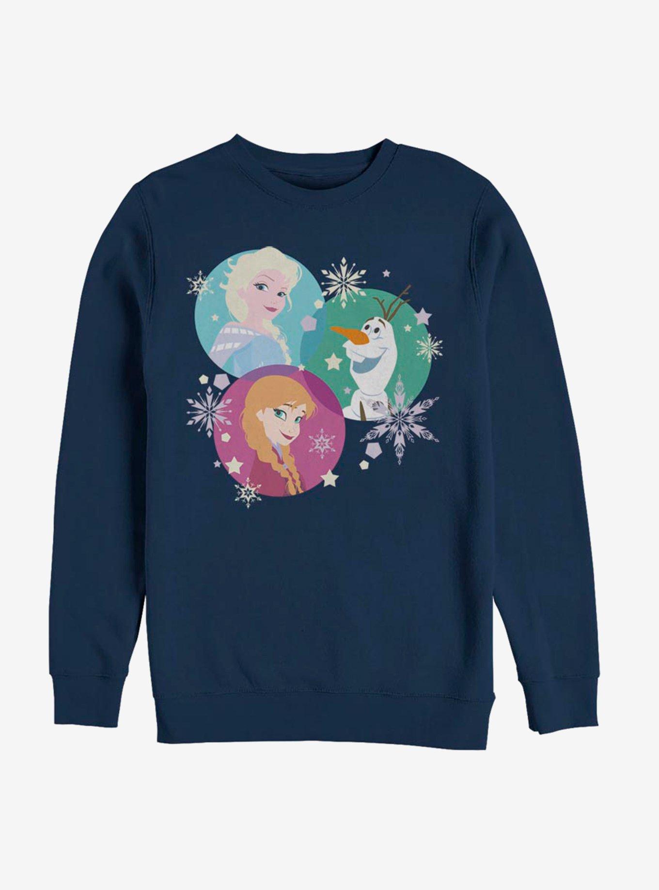 Disney Frozen Tri-Sphere Snow Sweatshirt, , hi-res