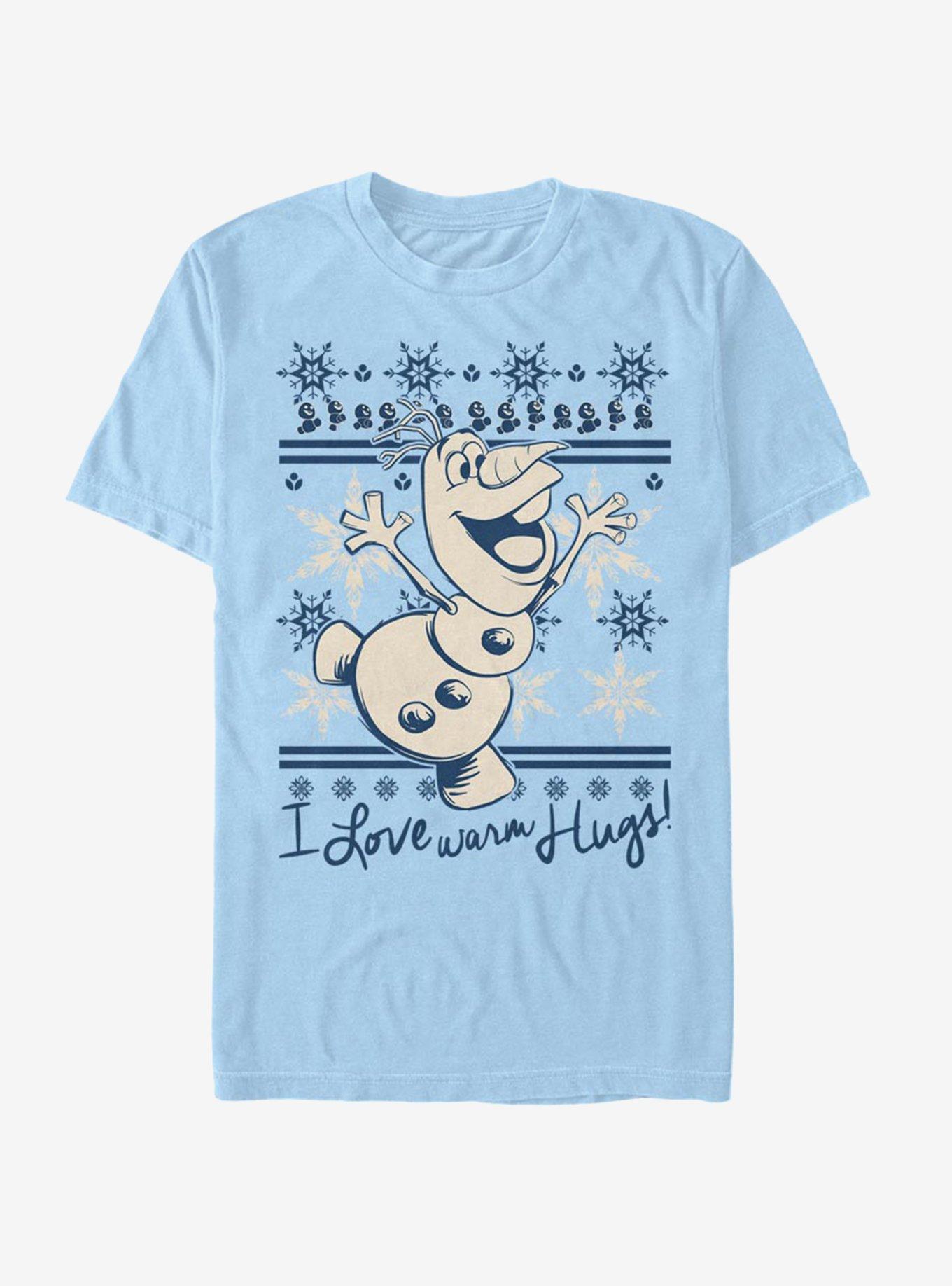 Disney Frozen Hooray Snow T-Shirt, LT BLUE, hi-res