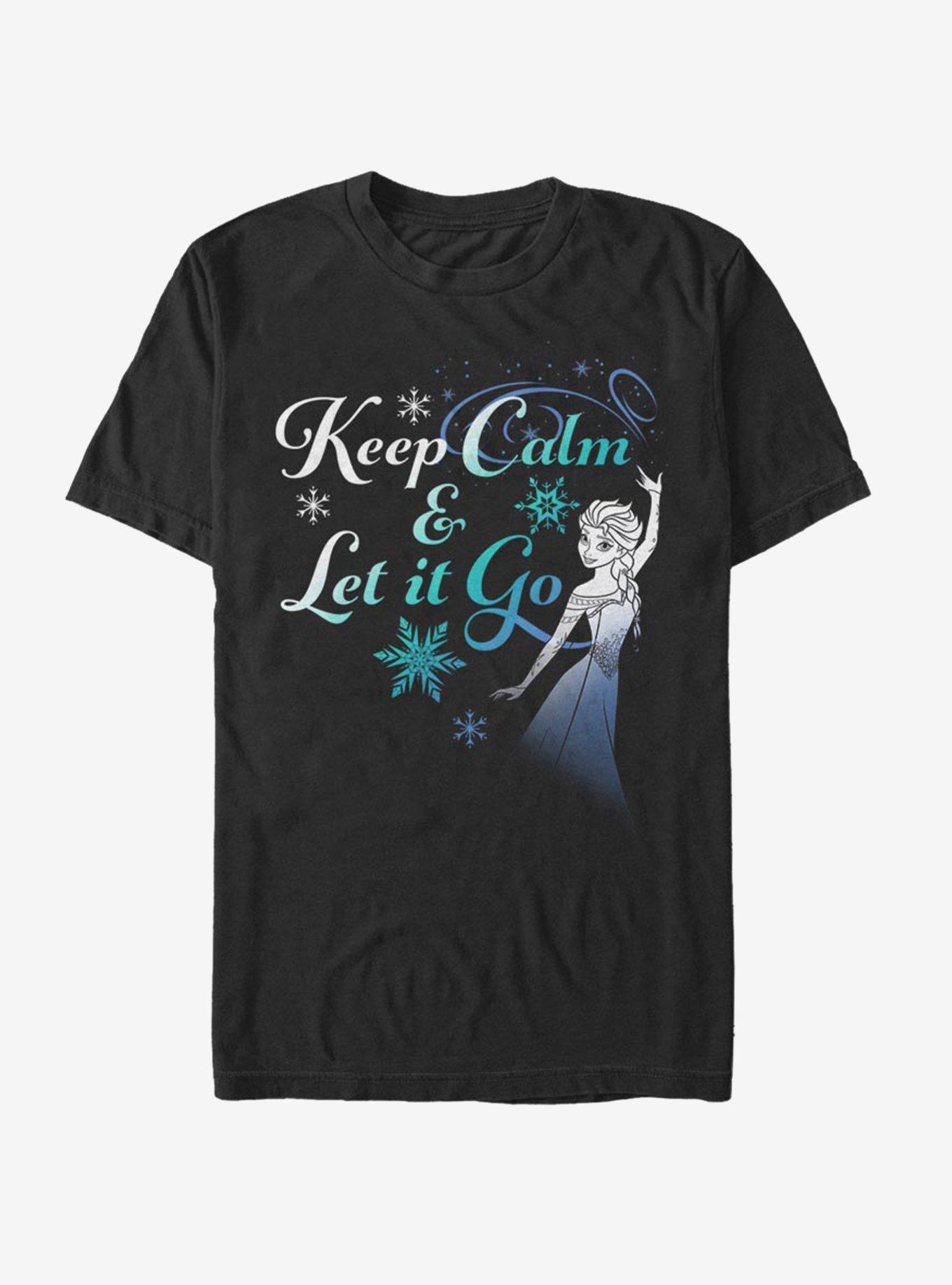 Disney Frozen Let It Go Now T-Shirt, BLACK, hi-res