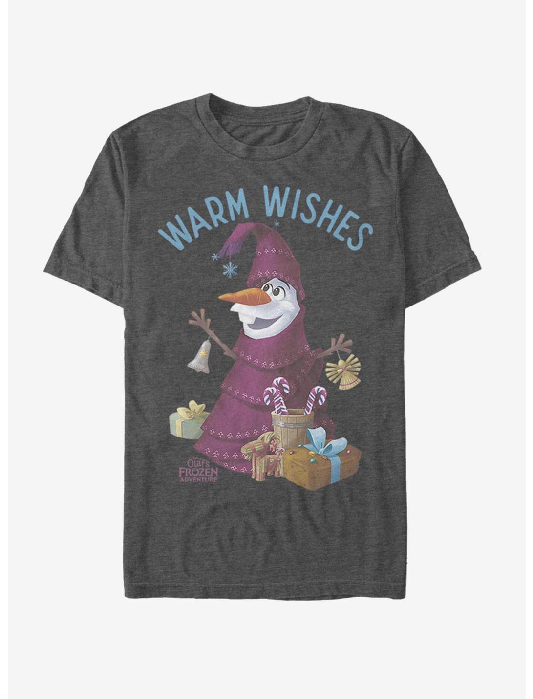 Disney Frozen Olaf Wishes T-Shirt, CHAR HTR, hi-res