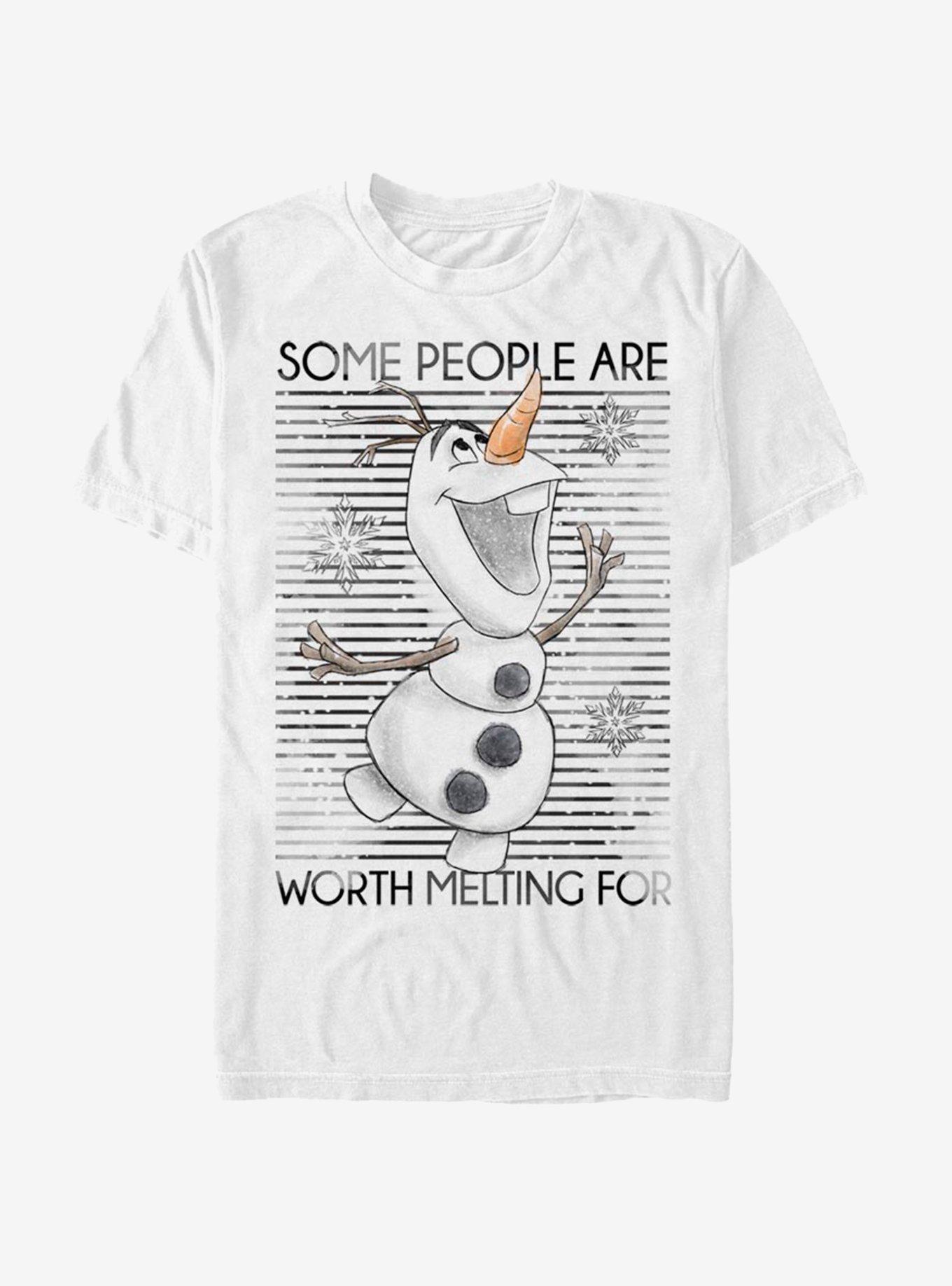 Disney Frozen Worth The Melt T-Shirt, WHITE, hi-res
