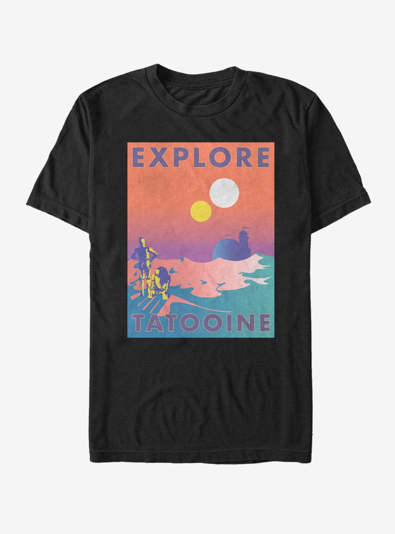 Star Wars Tatooine Traveler T-Shirt, BLACK, hi-res