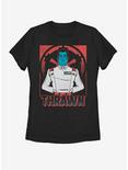 Star Wars Grand Admiral Thrawn Womens T-Shirt, BLACK, hi-res