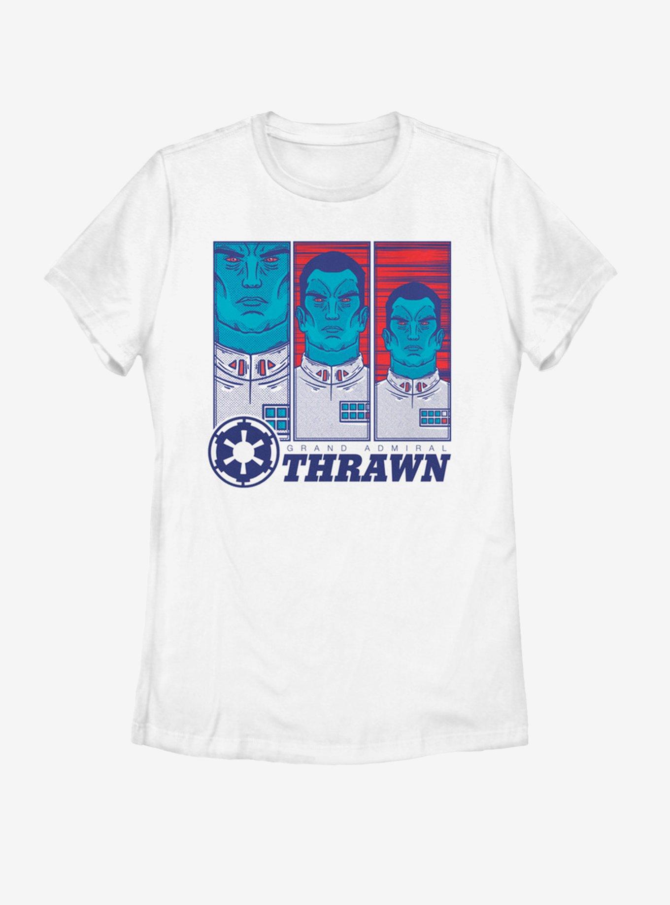 Star Wars Thrawn Pop Womens T-Shirt, WHITE, hi-res