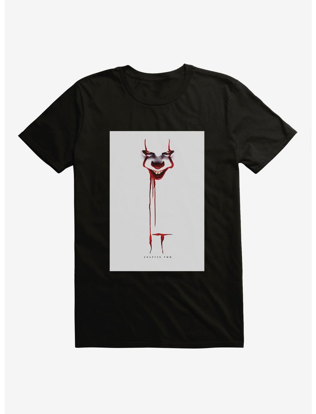 IT Chapter Two Blood Drip Poster T-Shirt, BLACK, hi-res