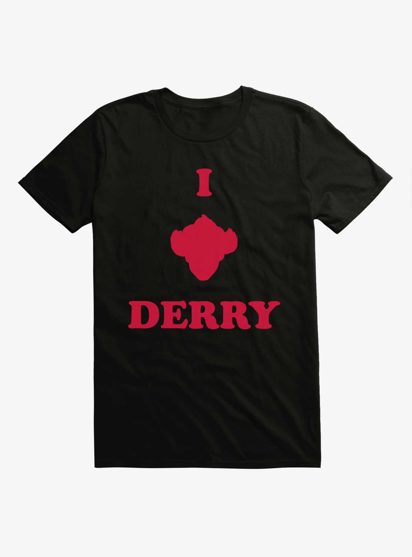 IT Chapter Two I Pennywise Derry Stack Script T-Shirt, , hi-res