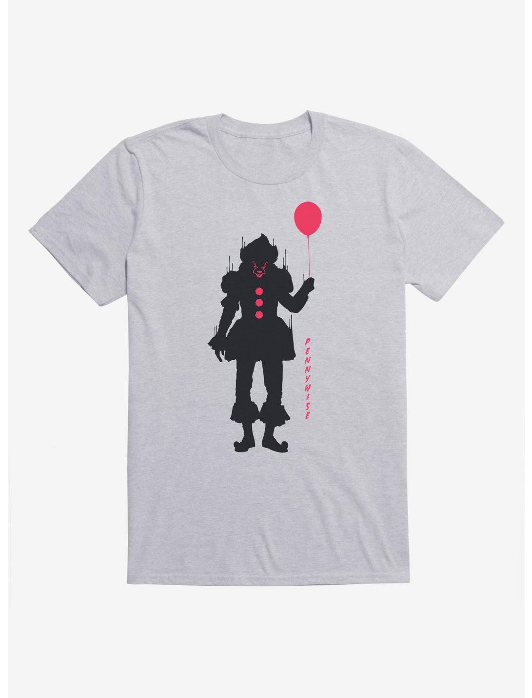 IT Chapter Two Pennywise With Balloon T-Shirt, HEATHER GREY, hi-res
