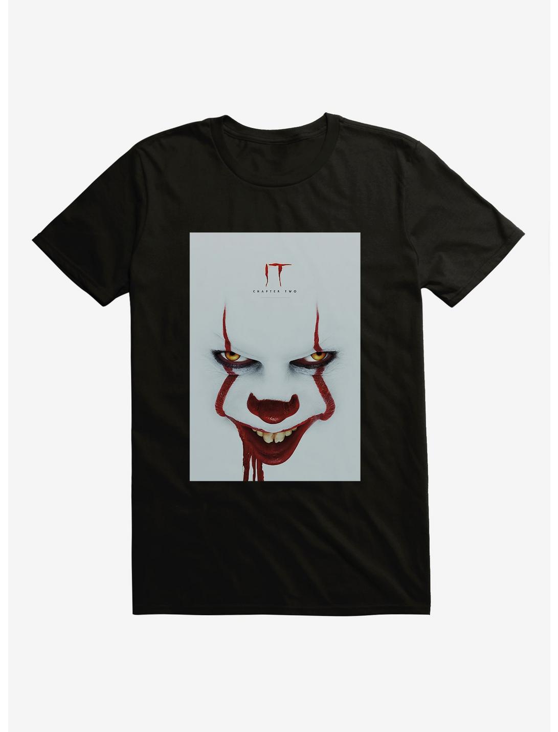 IT Chapter Two Pennywise Grin Poster T-Shirt, BLACK, hi-res