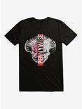 IT Chapter Two Pennywise Split Face T-Shirt, BLACK, hi-res