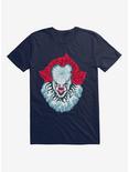 IT Chapter Two Vibrant Pennywise Script Art T-Shirt, MIDNIGHT NAVY, hi-res