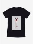 IT Chapter Two Blood Drip Poster Womens T-Shirt, BLACK, hi-res