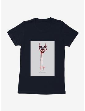 IT Chapter Two Blood Drip Poster Womens T-Shirt, MIDNIGHT NAVY, hi-res