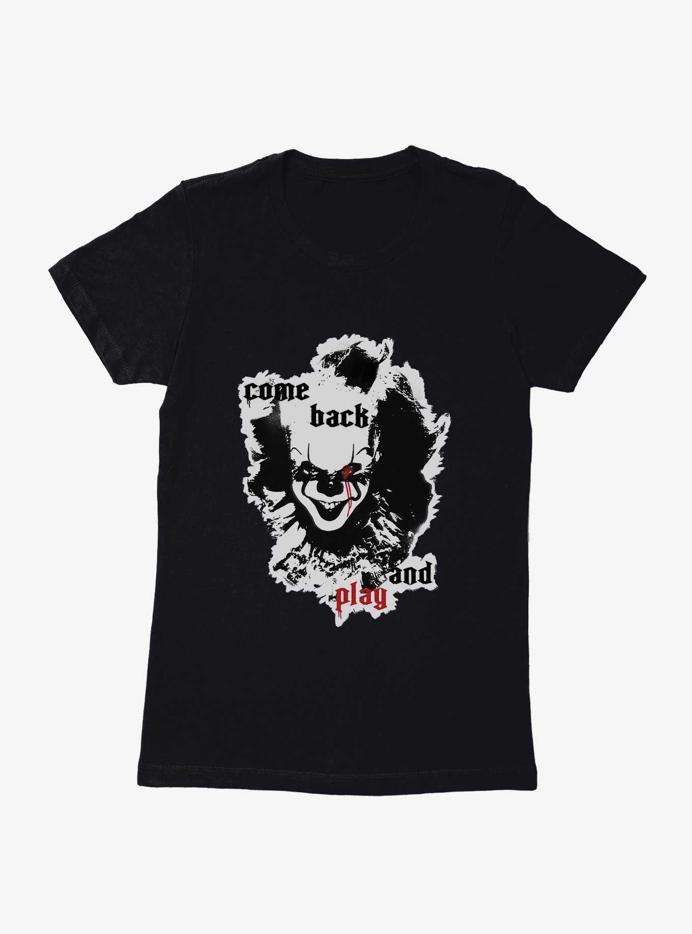 IT Chapter Two Come Back And Play Cutout Womens T-Shirt, , hi-res