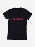 IT Chapter Two I Pennywise Derry Red Script Womens T-Shirt, BLACK, hi-res