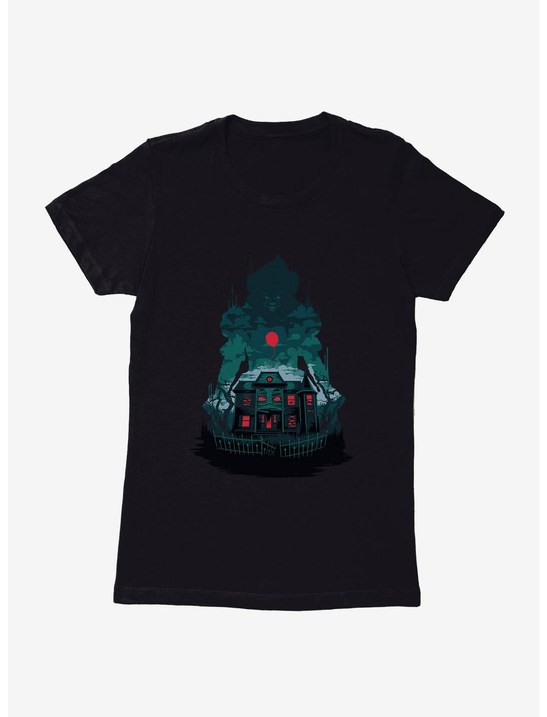 IT Chapter Two Haunted House Womens T-Shirt, BLACK, hi-res