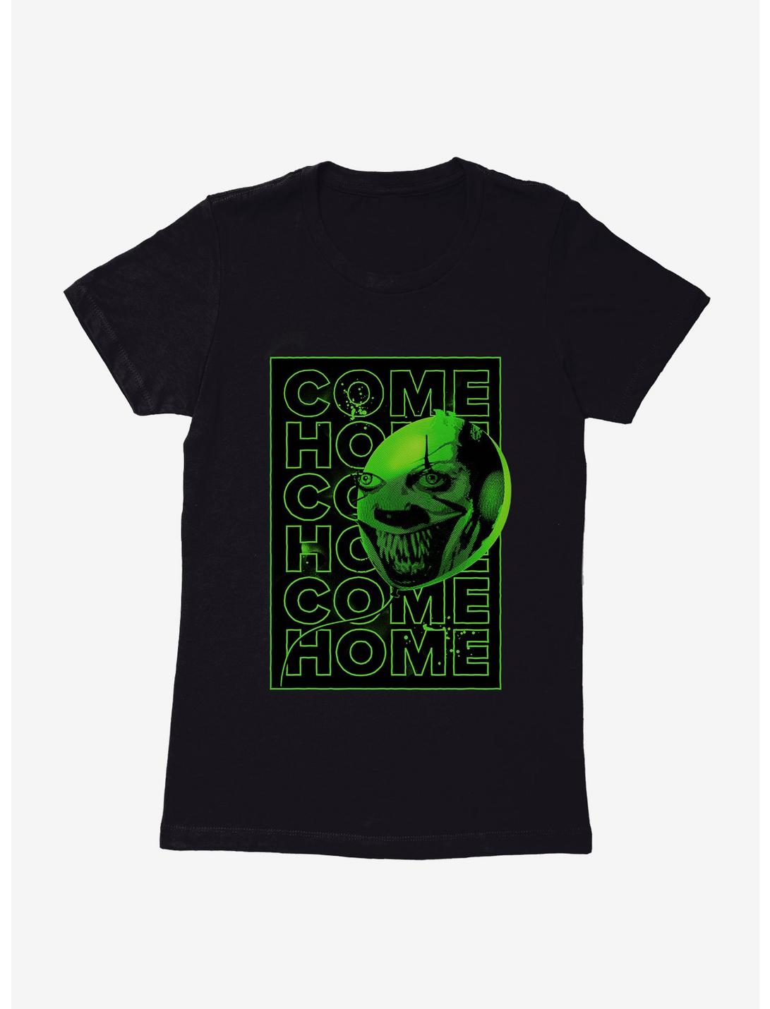 IT Chapter Two Neon Green Come Home Womens T-Shirt, BLACK, hi-res