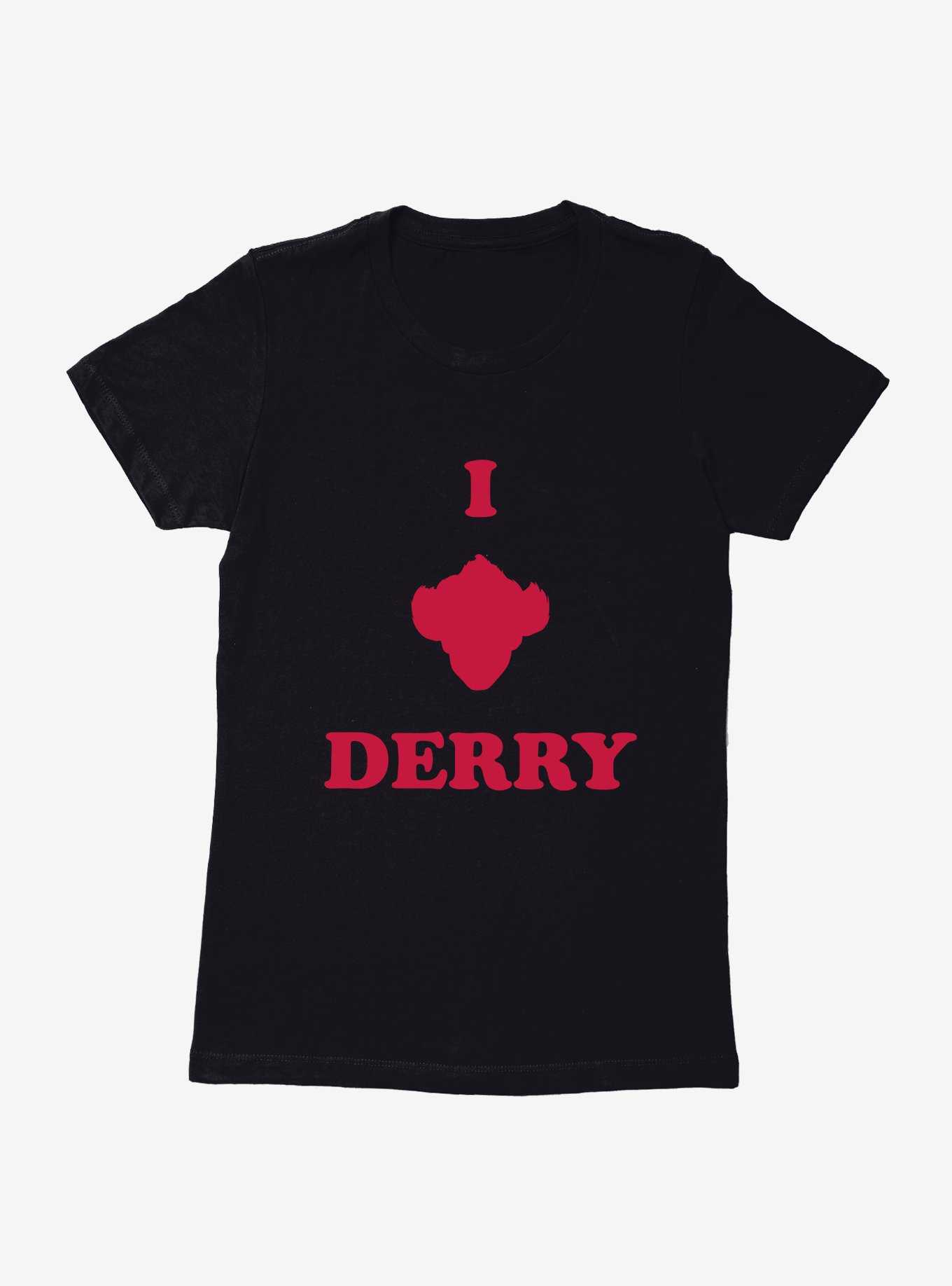 IT Chapter Two I Pennywise Derry Stack Script Womens T-Shirt, , hi-res