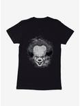 IT Chapter Two Pennywise Come Home Script Grayscale Womens T-Shirt, BLACK, hi-res