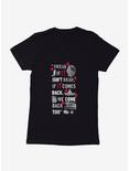 IT Chapter Two We Come Back Too Quote Womens T-Shirt, BLACK, hi-res
