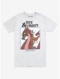 Rick And Morty Dragon T-Shirt, GREY, hi-res