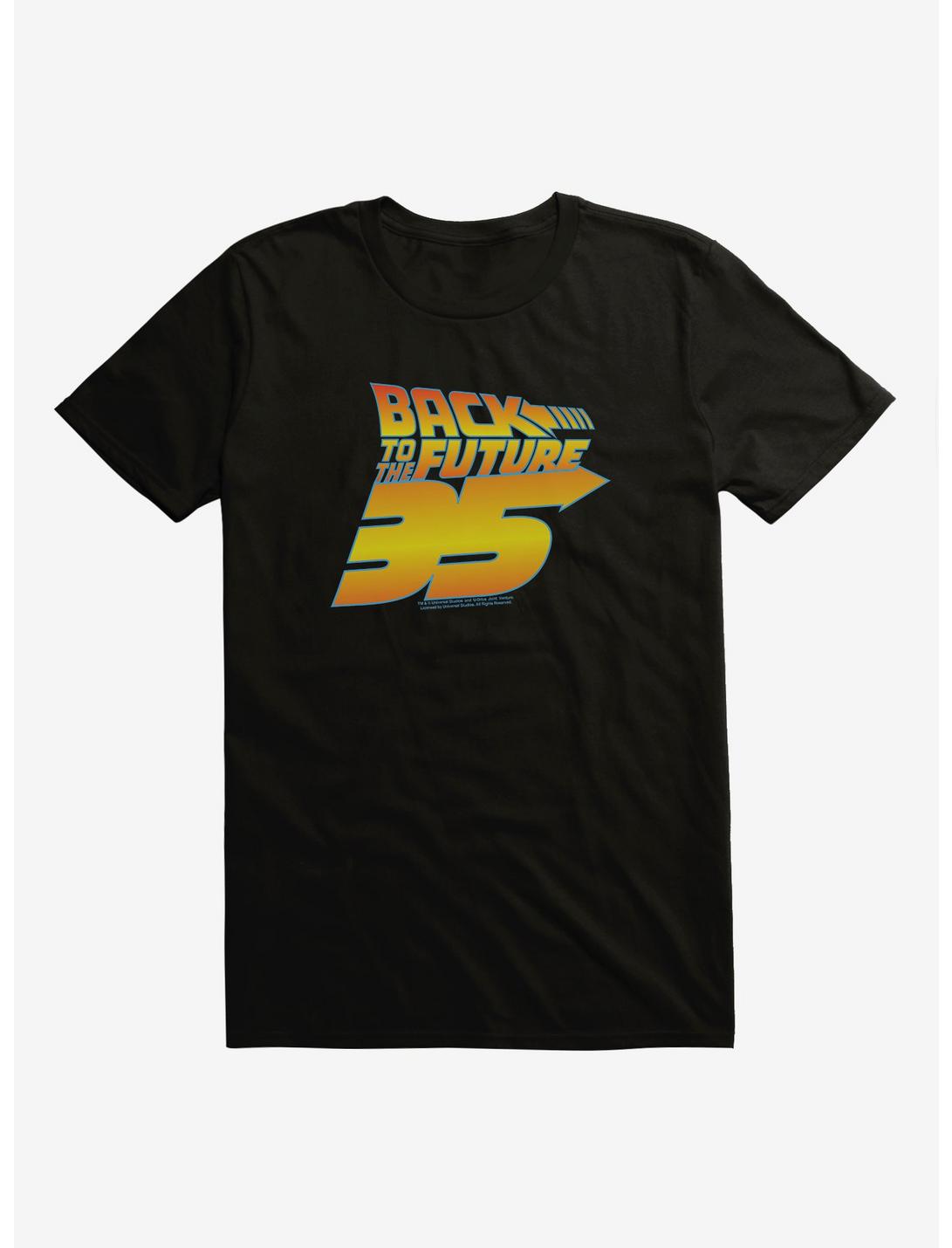 Back To The Future 35th Anniversary T-Shirt, BLACK, hi-res