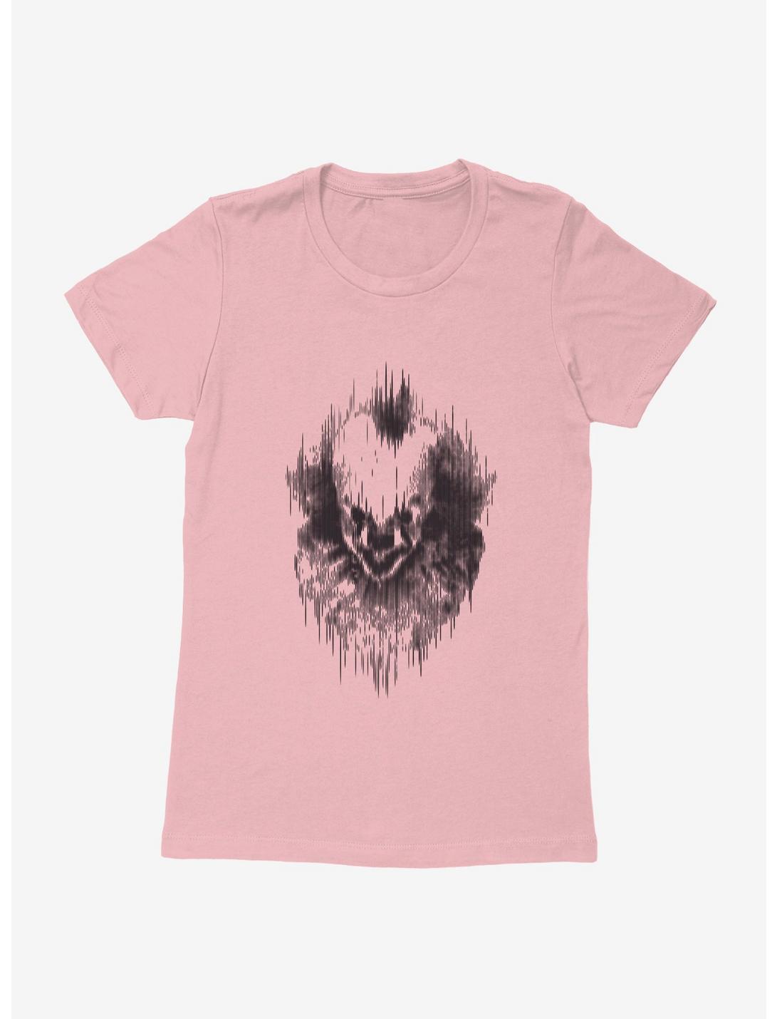 IT Chapter Two Pennywise Static Outline Womens T-Shirt, LIGHT PINK, hi-res