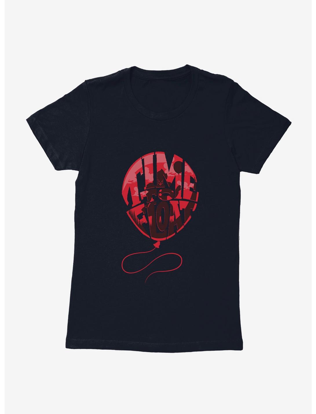 IT Chapter Two Time To Float Balloon Womens T-Shirt, MIDNIGHT NAVY, hi-res