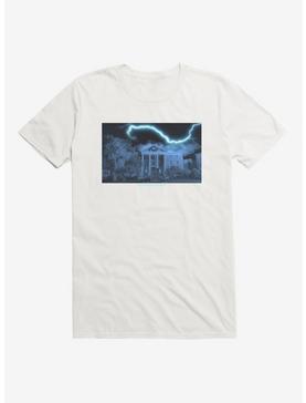 Back To The Future Clock Tower T-Shirt, WHITE, hi-res