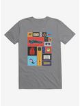 Back To The Future Collage T-Shirt, STORM GREY, hi-res