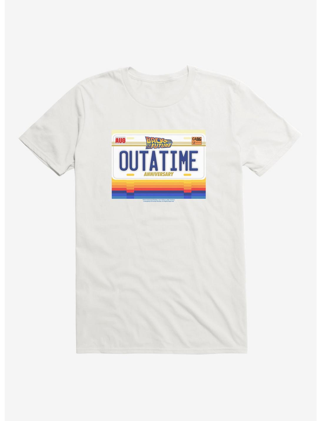 Back To The Future OutATime License Plate T-Shirt, , hi-res