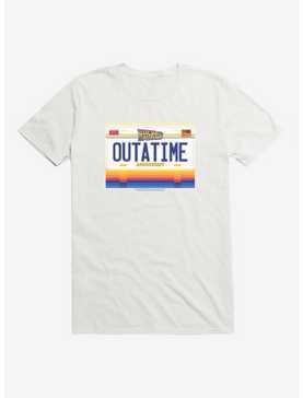 Back To The Future OutATime License Plate T-Shirt, , hi-res