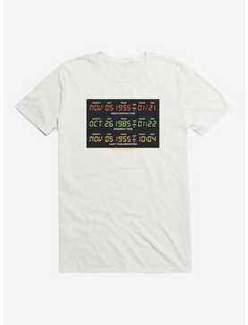 Back To The Future Time Watch T-Shirt, WHITE, hi-res