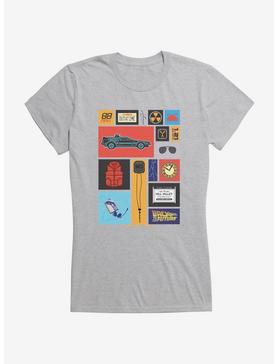 Back To The Future Collage Girls T-Shirt, , hi-res